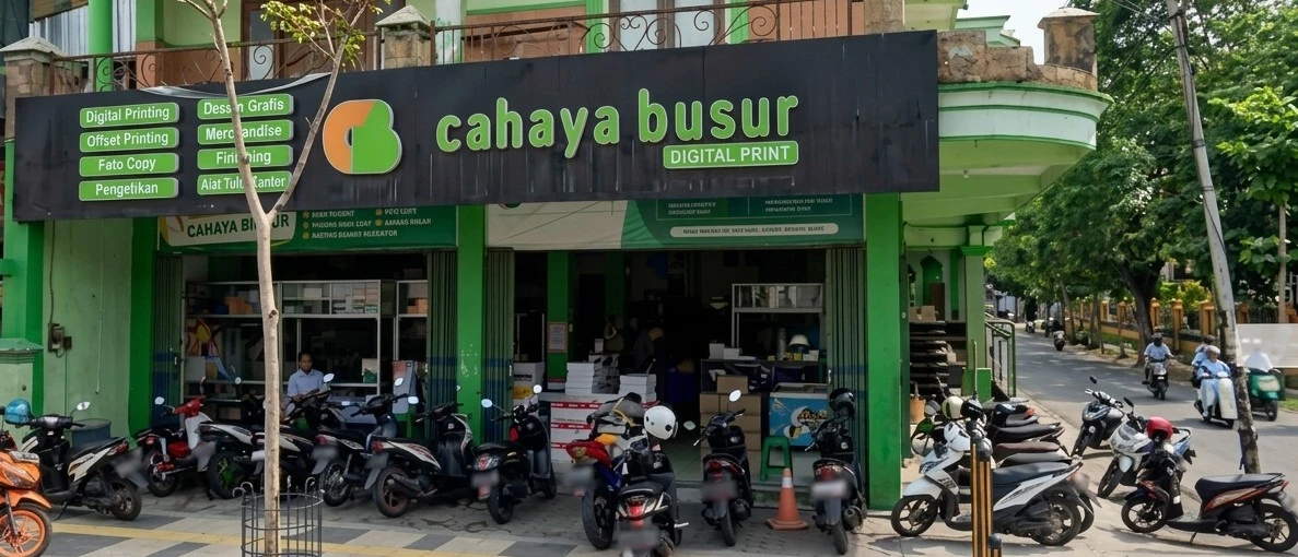 Toko Cahaya Busur Digital Print