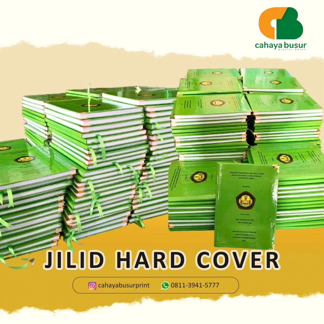 Jilid & Cetak Buku